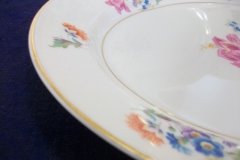 SYRACUSE ABERDEEN ABE1 DRESDEN FLOWERS-  OVAL  SERVING PLATTER  12"   ..... http://jaapiesfinechinastore.com