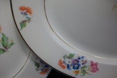 SYRACUSE ABERDEEN ABE1 DRESDEN FLOWERS-  OVAL  SERVING PLATTER  14"   ..... http://jaapiesfinechinastore.com