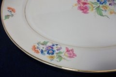 SYRACUSE ABERDEEN ABE1 DRESDEN FLOWERS-  OVAL  SERVING PLATTER  14"   ..... http://jaapiesfinechinastore.com