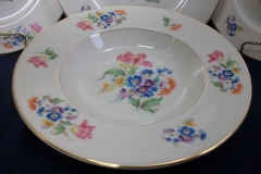 SYRACUSE ABERDEEN ABE1 DRESDEN FLOWERS- RIM SOUP BOWL 8 7/8" ..... https://www.jaapiesfinechinastore.com