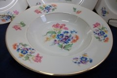 SYRACUSE ABERDEEN ABE1 DRESDEN FLOWERS- RIM SOUP BOWL 8 7/8" ..... http://jaapiesfinechinastore.com