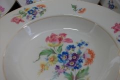 SYRACUSE ABERDEEN ABE1 DRESDEN FLOWERS- RIM SOUP BOWL 8 7/8" ..... http://jaapiesfinechinastore.com