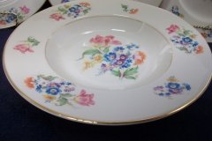SYRACUSE ABERDEEN ABE1 DRESDEN FLOWERS- RIM SOUP BOWL 8 7/8" ..... http://jaapiesfinechinastore.com
