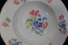 SYRACUSE ABERDEEN ABE1 DRESDEN FLOWERS- RIM SOUP BOWL 8 7/8" ..... http://jaapiesfinechinastore.com
