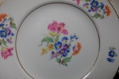 SYRACUSE ABERDEEN ABE1 DRESDEN FLOWERS- SALAD PLATE 8"    ..... http://jaapiesfinechinastore.com