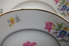SYRACUSE ABERDEEN ABE1 DRESDEN FLOWERS- SALAD PLATE 8"    ..... http://jaapiesfinechinastore.com