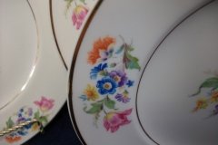 SYRACUSE ABERDEEN ABE1 DRESDEN FLOWERS- SALAD PLATE 8"    ..... http://jaapiesfinechinastore.com
