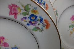 SYRACUSE ABERDEEN ABE1 DRESDEN FLOWERS- SALAD PLATE 8"    ..... https://www.jaapiesfinechinastore.com