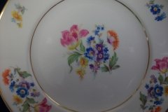 SYRACUSE ABERDEEN ABE1 DRESDEN FLOWERS- SALAD PLATE 8"    ..... http://jaapiesfinechinastore.com