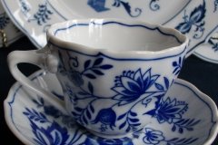 UCAGCO BLUE DELL- CUP & SAUCER  ,,,,,  http://jaapiesfinechinastore.com