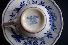 UCAGCO BLUE DELL- CUP & SAUCER  ,,,,,  http://jaapiesfinechinastore.com