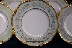 COALPORT CONSORT GREEN V9864- DINNER PLATE  ..... http://jaapiesfinechinastore.com