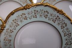 COALPORT CONSORT GREEN V9864- DINNER PLATE