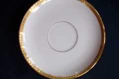 BAWO & DOTTER/ELITE WORKS LAUREL LEAF BAND-  SOUP CUP & SAUCER   ..... https://www.jaapiesfinechinastore.com