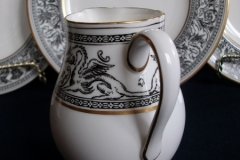 WEDGWOOD FLORENTINE BLACK CREAMER