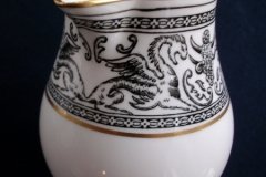 WEDGWOOD FLORENTINE BLACK CREAMER