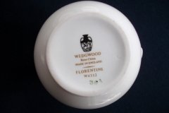 WEDGWOOD FLORENTINE BLACK CREAMER