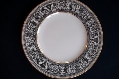 WEDGWOOD FLORENTINE BLACK SALAD PLATE(S)