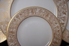 WEDGWOOD FLORENTINE GOLD- BREAD & BUTTER PLATE   .....  http://jaapiesfinechinastore.com