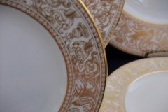 WEDGWOOD FLORENTINE GOLD- BREAD & BUTTER PLATE   .....  http://jaapiesfinechinastore.com