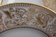 WEDGWOOD FLORENTINE GOLD-DINNER PLATE   .....  http://jaapiesfinechinastore.com
