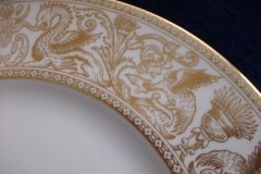 WEDGWOOD FLORENTINE GOLD-DINNER PLATE   .....  http://jaapiesfinechinastore.com