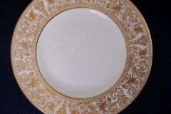 WEDGWOOD FLORENTINE GOLD- SALAD  PLATE   .....  http://jaapiesfinechinastore.com