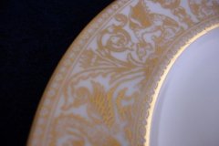WEDGWOOD FLORENTINE GOLD- SALAD  PLATE   .....  http://jaapiesfinechinastore.com