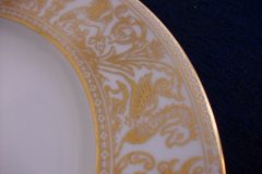 WEDGWOOD FLORENTINE GOLD- SALAD  PLATE   .....  http://jaapiesfinechinastore.com