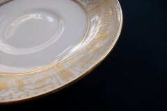 WEDGWOOD GOLD GRECIAN-  CUP & SAUCER   .....   http://jaapiesfinechinastore.com