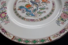 WEDGWOOD KUTANI CRANE-  DINNER PLATE   .....   http://jaapiesfinechinastore.com