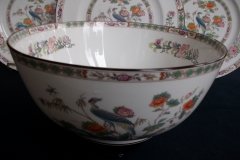 WEDGWOOD KUTANI CRANE-  SALAD SERVING BOWL    .....   http://jaapiesfinechinastore.com