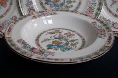 WEDGWOOD KUTANI CRANE-  RIM SOUP PLATE   .....   http://jaapiesfinechinastore.com
