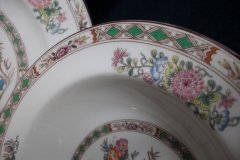 WEDGWOOD KUTANI CRANE-  RIM SOUP PLATE   .....   http://jaapiesfinechinastore.com