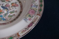 WEDGWOOD KUTANI CRANE-  RIM SOUP PLATE   .....   http://jaapiesfinechinastore.com