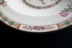 WEDGWOOD KUTANI CRANE-  RIM SOUP PLATE   .....   http://jaapiesfinechinastore.com