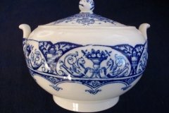 WEDGWOOD QUEEN CHARLOTTE- COVERED SUGAR BOWL   .....      http://jaapiesfinechinastore.com