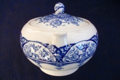WEDGWOOD QUEEN CHARLOTTE- COVERED SUGAR BOWL   .....      http://jaapiesfinechinastore.com