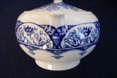 WEDGWOOD QUEEN CHARLOTTE- COVERED SUGAR BOWL   .....      http://jaapiesfinechinastore.com