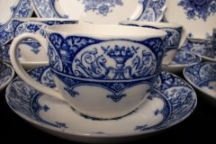 WEDGWOOD QUEEN CHARLOTTE- CUP & SAUCER   .....   http://jaapiesfinechinastore.com