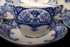 WEDGWOOD QUEEN CHARLOTTE- CUP & SAUCER   .....   http://jaapiesfinechinastore.com