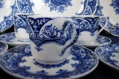 WEDGWOOD QUEEN CHARLOTTE- DEMI CUP & SAUCER   .....   http://jaapiesfinechinastore.com