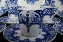 WEDGWOOD QUEEN CHARLOTTE- DEMI CUP & SAUCER   .....   http://jaapiesfinechinastore.com