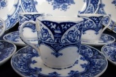 WEDGWOOD QUEEN CHARLOTTE- DEMI CUP & SAUCER   .....   http://jaapiesfinechinastore.com