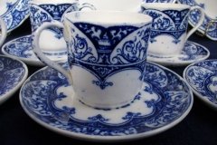 WEDGWOOD QUEEN CHARLOTTE- DEMI CUP & SAUCER   .....   http://jaapiesfinechinastore.com