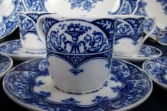 WEDGWOOD QUEEN CHARLOTTE- DEMI CUP & SAUCER   .....   http://jaapiesfinechinastore.com