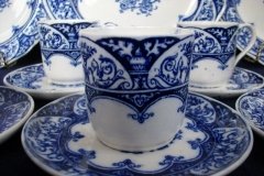 WEDGWOOD QUEEN CHARLOTTE- DEMI CUP & SAUCER   .....   http://jaapiesfinechinastore.com