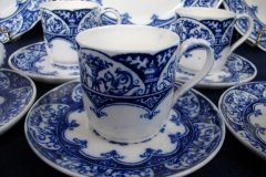 WEDGWOOD QUEEN CHARLOTTE- DEMI CUP & SAUCER   .....   http://jaapiesfinechinastore.com