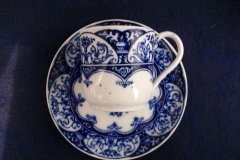 WEDGWOOD QUEEN CHARLOTTE- DEMI CUP & SAUCER   .....   http://jaapiesfinechinastore.com
