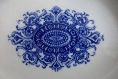 WEDGWOOD QUEEN CHARLOTTE- OVAL SERVING BOWL 10  7/8"    .....   http://jaapiesfinechinastore.com
